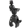 RAM® Tough-Claw™ Small Clamp Mount with Universal Action Camera Adapter