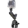 RAM® Tough-Claw™ Double Ball Mount with Universal Action Camera Adapter