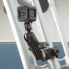 RAM® Tough-Claw™ Double Ball Mount with Universal Action Camera Adapter