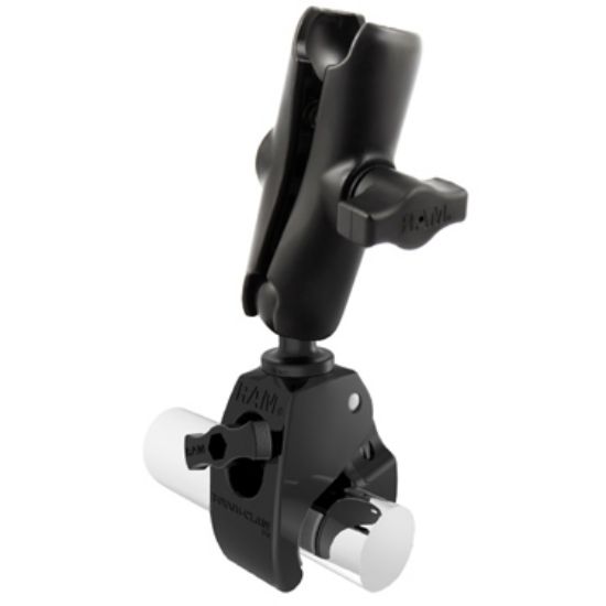 RAM® Tough-Claw™ Medium Clamp Base with Double Socket Arm