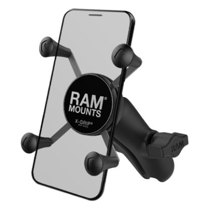 RAM® X-Grip® Phone Holder with Composite Double Socket Arm