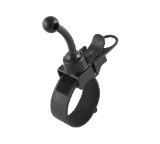 RAM® EZ-Strap™ Rail Mount with Long RAM® to Garmin Double Ball Adapter