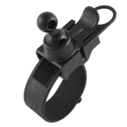 RAM® EZ-Strap™ Rail Mount with Short RAM® to Garmin Double Ball Adapter