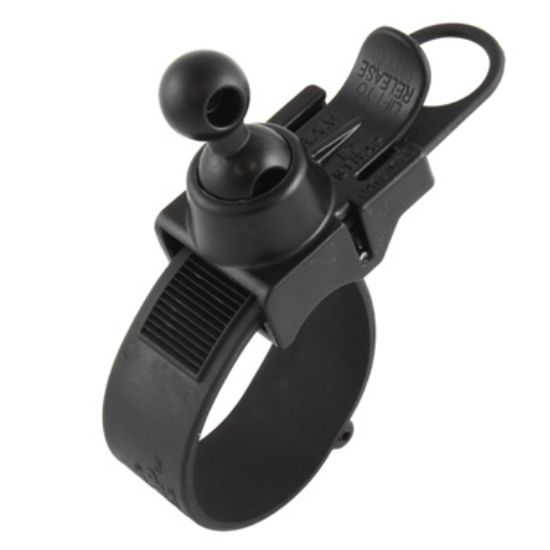 RAM® EZ-Strap™ Rail Mount with Short RAM® to Garmin Double Ball Adapter