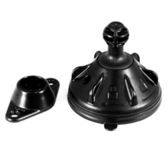 RAM® Mighty-Buddy™ Suction Cup Mount with Diamond Plate