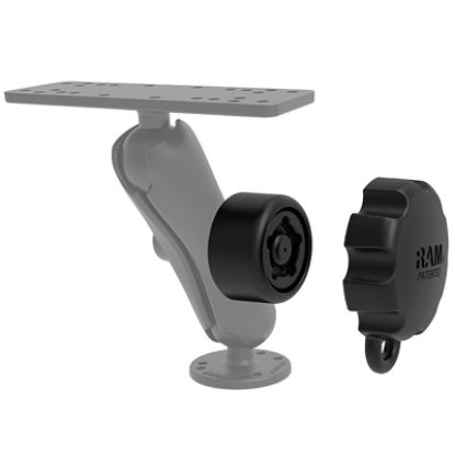 RAM® Pin-Lock™ Security Knob with 5-Pin Pattern for B Size Socket Arms