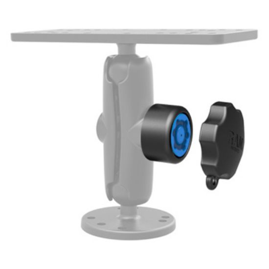 RAM® Pin-Lock™ Security Knob with 6-Pin Pattern for B Size Socket Arms