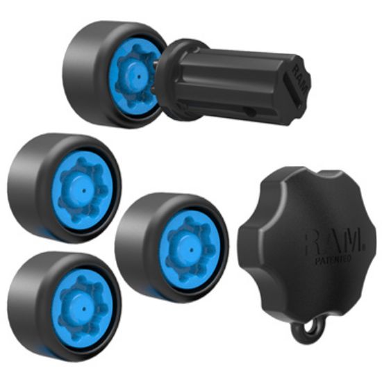 RAM® Pin-Lock™ Security Kit for Double Swing Arms and Gimbal Brackets