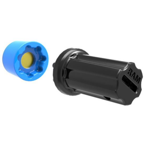 RAM® Pin-Lock™ Security Nut for D & E Size Socket Arms