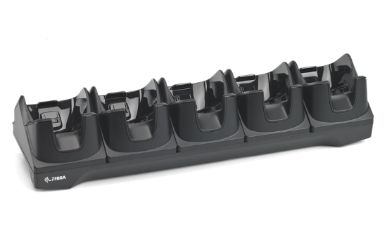 4-Slot Ethernet ShareCradle with 4-Slot Spare Battery Charger - TC8000, TC8300