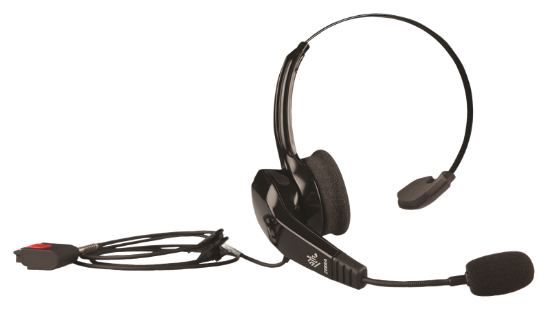 HS2100 RUGGED WIRED HEADSET/OVER-THE-HEAD HEADBAND IN